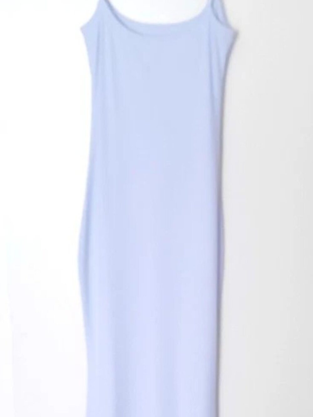 Boys Lie Locked In Rib Maxi Dress Maxi Light Blue Size M NWT - Picture 8 of 13